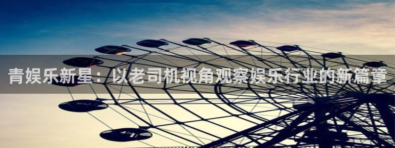 okooo澳客2平台登录：青娱乐新星：以老司机视角观察娱乐行业的新篇章