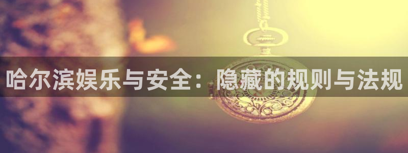 okooo澳客kgame：哈尔滨娱乐与安全：隐藏的规则与法规